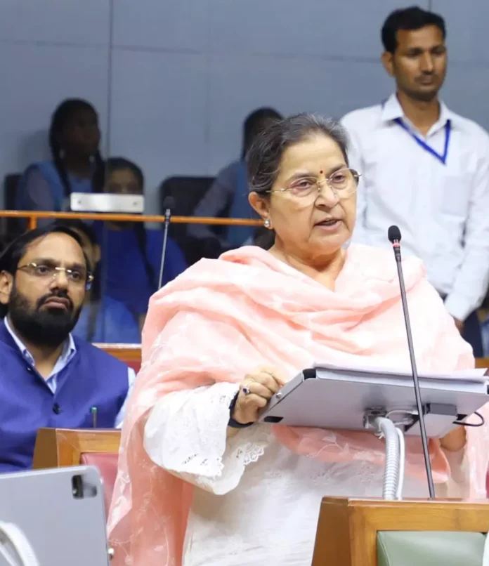 Kalka MLA Shakti Rani Sharma raised the demand of giving sub-division status to Raipur Rani Haryana Monsoon Session : कालका विधायक शक्ति रानी शर्मा ने रायपुर रानी को उप मंडल का दर्जा दिए जाने की मांग उठाई