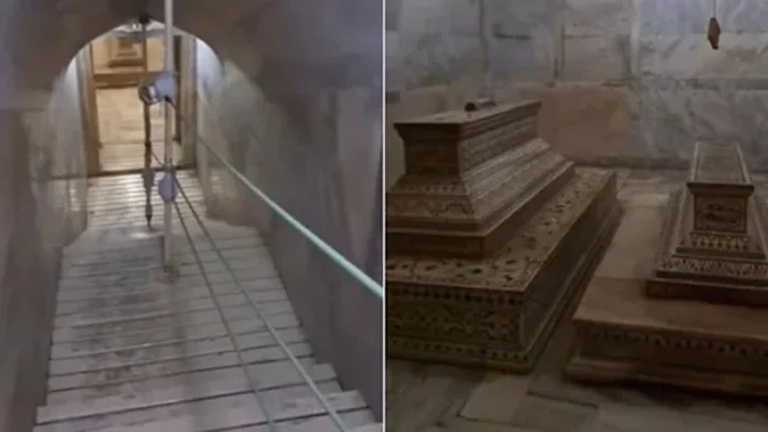 Taj Mahal Viral Video: फिर चर्चा का विषय बना ताजमहल के अंदर शाहजहां और मुमताज महल की भूमिगत कब्रों का वीडियो Taj Mahal Viral Video