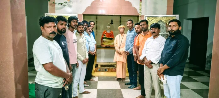 A meeting was held to discuss preparations for Lord Valmiki's birth anniversary.