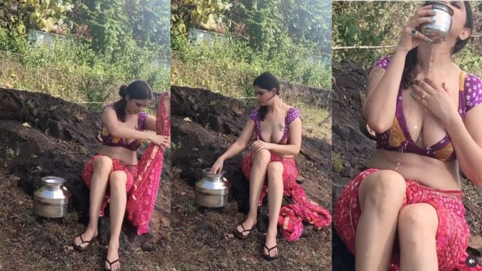 Aabha Paul Bathroom Video: आभा पॉल का लीक हुआ बाथ वीडियो, खुले मैदान में नहाती दिखीं बोल्ड एक्ट्रेस