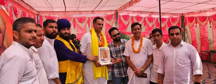 Blood donation camp held on the birth anniversary of Shaheed-e-Azam Bhagat Singh