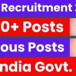 DDA has released the official notification for recruitment to its 1732 positions.