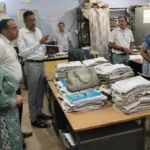 Faridabad News : मुख्यमंत्री उडऩ दस्ता द्वारा जिला फरीदाबाद के डीईओ कार्यालय का औचक निरीक्षण किया