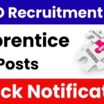 DRDO has announced recruitment for 195 apprentice positions.