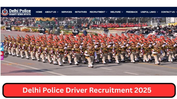 Delhi Police announces recruitment for 737 driver positions; read the full news story for details.