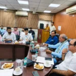 District administration takes active action to curb corruption.