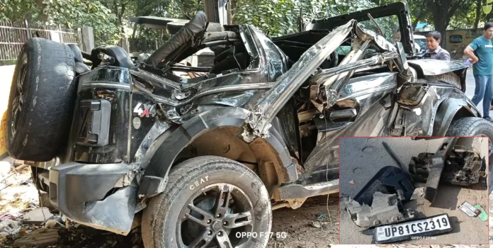 Five people tragically died in a horrific road accident in Gurugram.