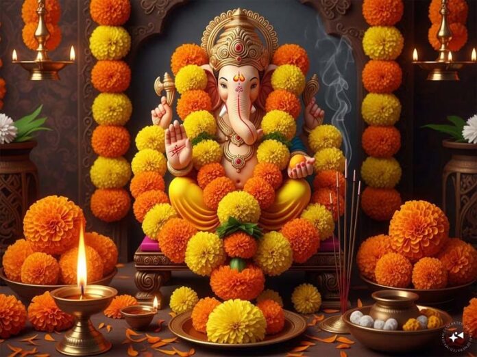 Ganesh Puja: भगवान गणेश को अर्पित करें उनके प्रिय फूल फूल