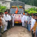 Gurnam Singh Trust dispatched third truck of relief material for flood ictims