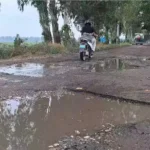 Heavy rain in Indri area exposed the administration, condition of roads is from bad to worse, anger among villagers.
