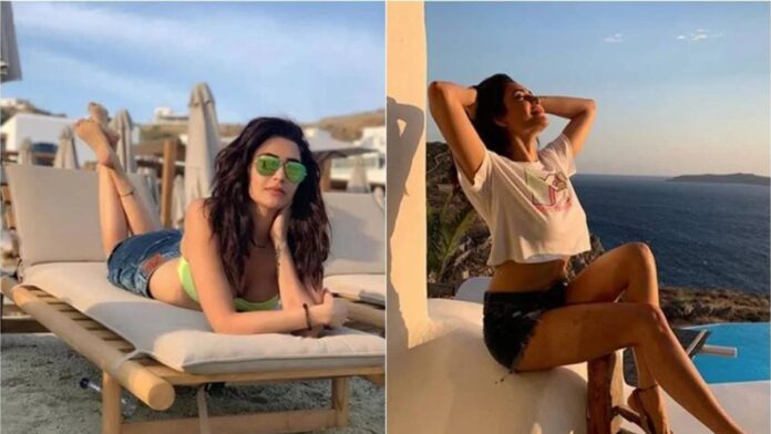 Karishma Tanna bikini Photos: बिकिनी में समंदर की रानी बनीं Karishma Tanna, फैंस हुए दीवाने