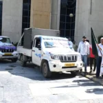 Mayor Rajrani Malhotra flagged off Safai Saathi vehicles