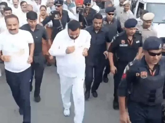 Namo Yuva Run: कुरुक्षेत्र में नमो युवा रन में सीएम नायब सैनी ने लगाई दौड़