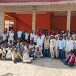 Nupur Sheoran, the silver medalist of the World Boxing Championships, received a grand welcome in her native village of Umarwas.