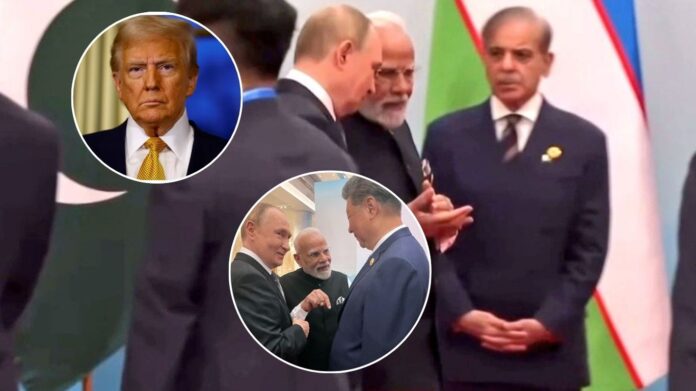 SCO Summit में मोदी-पुतिन की दोस्ती छाई, शी के साथ हाथ मिलाकर दिया अमेरिका को करारा जवाब