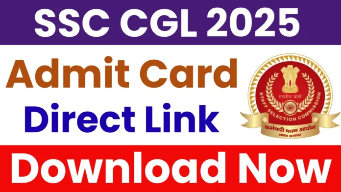 SSC CGL has released admit cards; download them now.