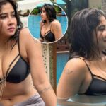 Sofia Ansari Bold Photos: सोफिया अंसारी ने ब्लैक बिकिनी में बिखेरा जलवा, सेक्सी लुक ने फैंस की रोक दीं साँसें
