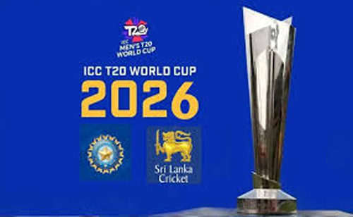T-20 World Cup 2026 : आईसीसी ने किया टी-20 विश्व कप का शेड्यूल जारी T-20 World Cup 2026 : आईसीसी ने किया टी-20 विश्व कप का शेड्यूल जारी