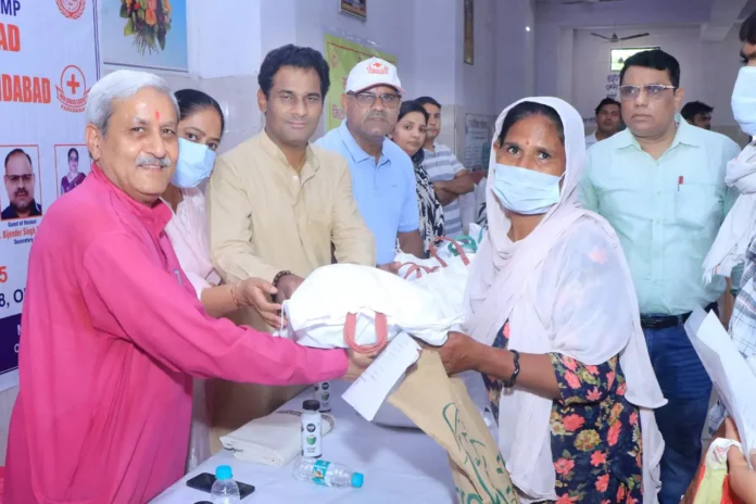 Faridabad News : सेवा पखवाड़ा के दौरान एक दिवसीय टीबी स्क्रीनिंग एवं स्वास्थ्य जांच शिविर का आयोजन