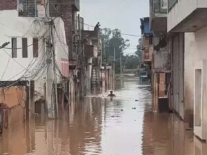 टांगरी 40,500 क्यूसेक पानी किया गया दर्ज।