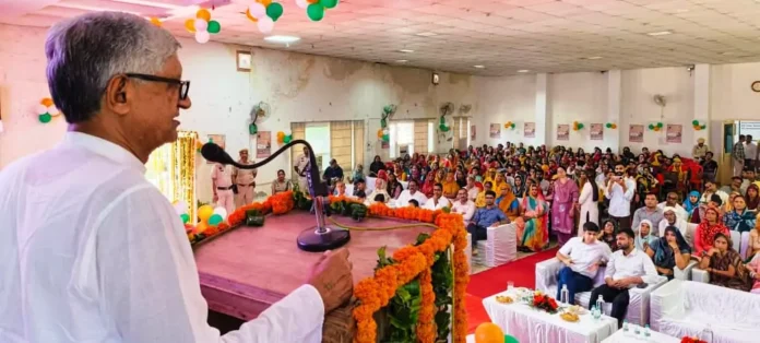 The Deendayal Ladli Laxmi Yojana app was grandly launched.
