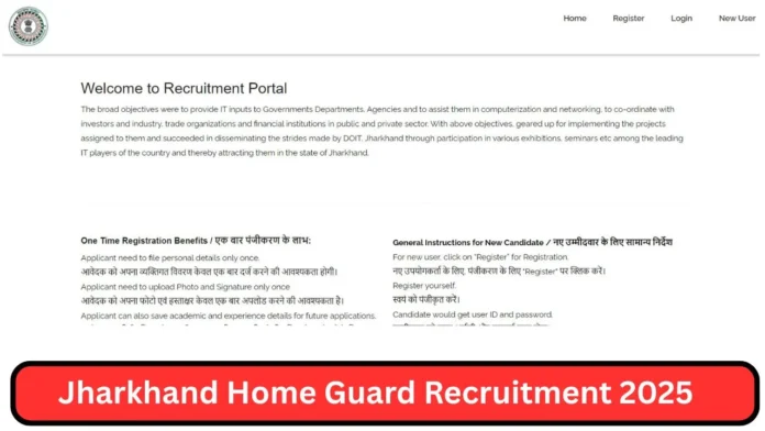 The Jharkhand Home Guard Department has released the official notification for its 463 vacancies.