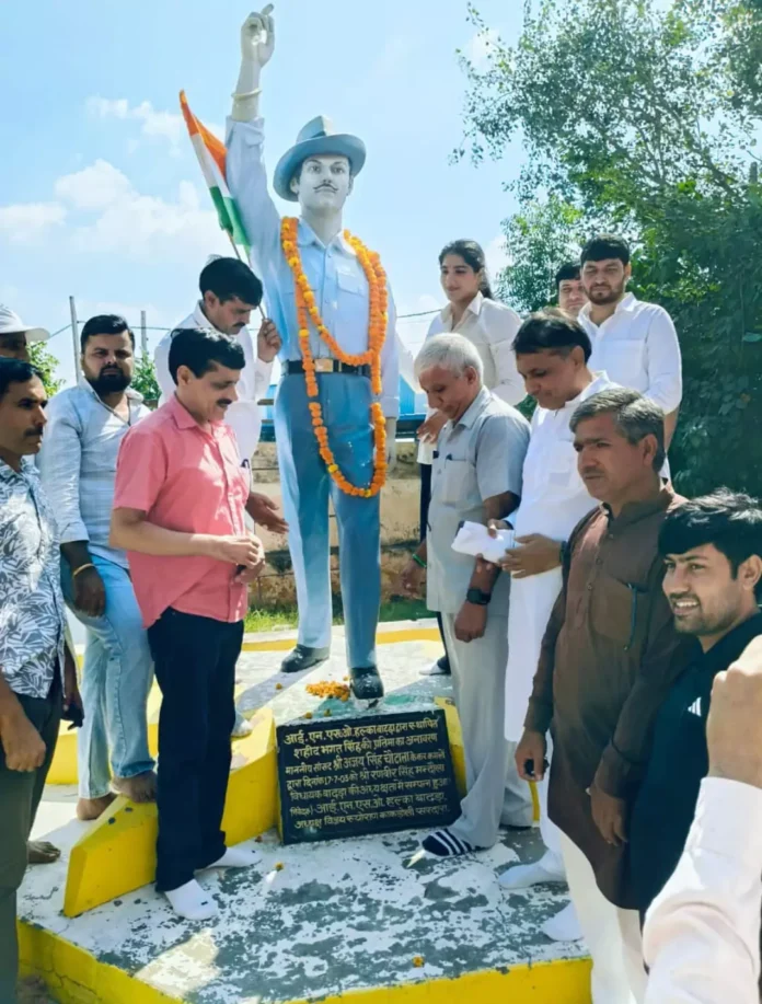 The life of Shaheed-e-Azam Bhagat Singh is an inspiration for every generation Nupur Sheoran