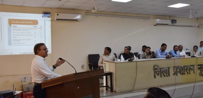 The new GST rates will come into effect from today – Deputy Commissioner Akhil Pilani