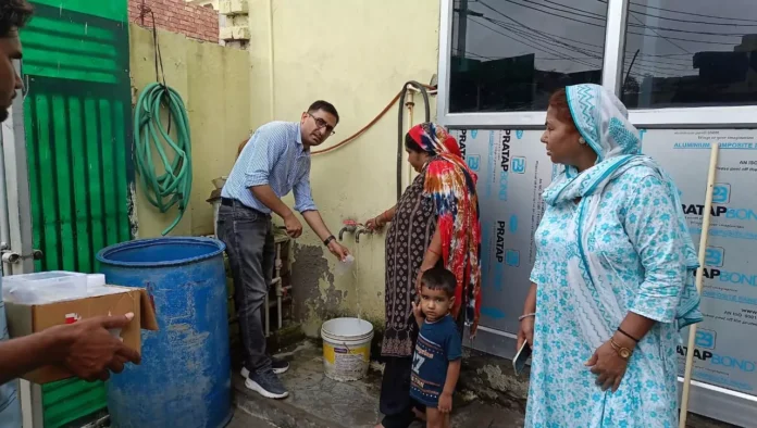 Awareness Campaign : किनाना में स्वच्छ पेयजल के लिए जांचे सैंपल, जागरूकता अभियान जारी