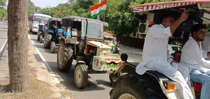 Jind News : एनएच 152 डी और दिल्ली कटरा एक्सप्रेसवे के पास की प्रस्तावित आईएमटी  को लेकर किसानों ने जताया विरोध