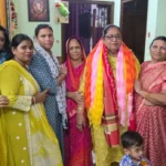 Faridabad News : बुर्जुग महिलाओं ने वाइस चेयरमैन कांता शर्मा को दिया तरक्की के साथ सुख,समृद्धि का आर्शीवाद