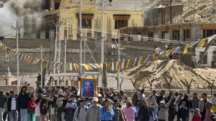 Leh Protest Live Updates