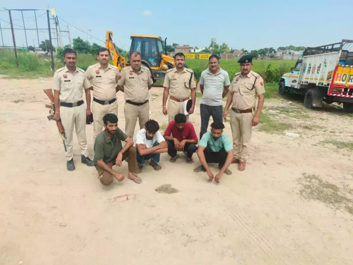 Jind News : चोरी की आठ मोटरसाइकिल सहित चार गिरफ्तार