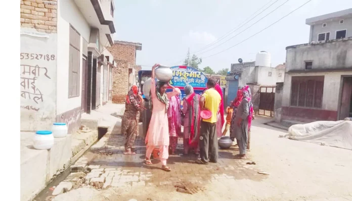 Jind News : पेयजल योजनाओं में बह गए करोड़ों, फिर भी टैंकरों से बुझाई जा रही प्यास