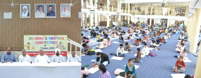 400 children participated in the drawing and painting competition.