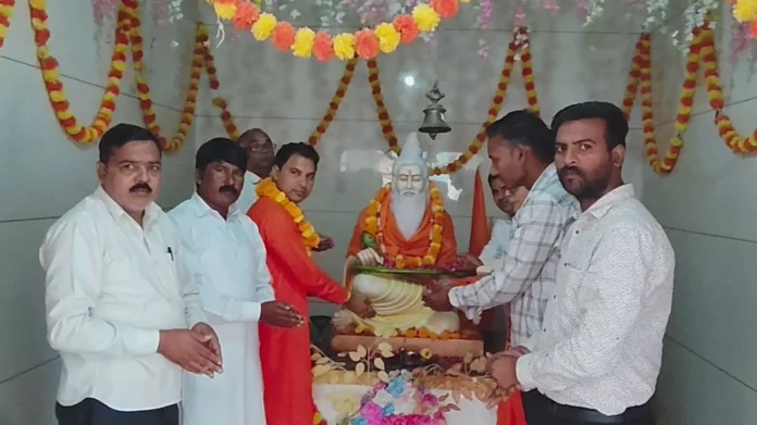 A series of religious programs began on Lord Valmiki's appearance day.