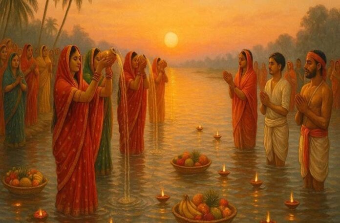 Chhath Puja Special: जानें छठ पर नदी या तालाबों में खड़े होकर क्यों दिया जाता है सूर्य को अर्घ्य Chhath Puja Special: जानें छठ पर नदी या तालाबों में खड़े होकर क्यों दिया जाता है सूर्य को अर्घ्य