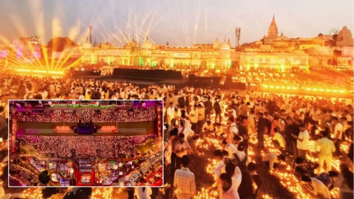 Deepotsav 2025 in Ayodhya: अयोध्या में दिखा त्रेता युग जैसा नजारा! सरयू घाट पर जले 26 लाख दीए, टूटा दो-दो विश्व रिकॉर्ड Deepotsav 2025 in Ayodhya: अयोध्या में दिखा त्रेता युग जैसा नजारा! सरयू घाट पर जले 26 लाख दीए, टूटा दो-दो विश्व रिकॉर्ड