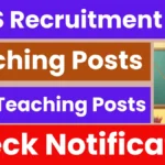 EMRS Recruitment for Teaching and Non-Teaching Posts, Apply Today