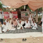 Farmers, who have been on strike for 98 days, celebrated black Diwali.