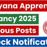 Haryana Apprenticeship Scheme is recruiting for multiple positions; apply today.