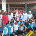 In Pinjore, the police used a cricket match to spread the message of a drug-free society.