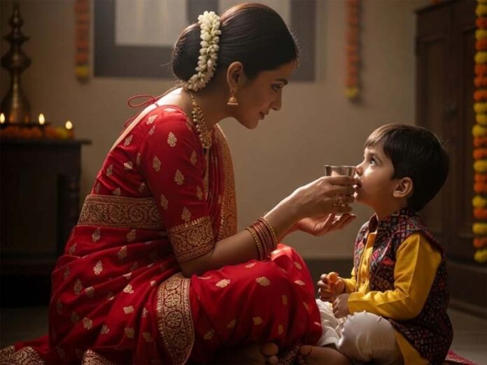 Karva Chauth Special: करवा चौथ पर बच्चों को पिलाना चाहिए मां का झूठा पानी