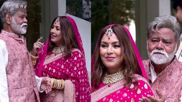 Mahima Chaudhary Second Marriage: 52 साल की उम्र में महिमा चौधरी की दूसरी शादी? संजय मिश्रा के साथ उनके 'दुल्हन' लुक  देख हैरान हुए फैंस   Mahima Chaudhary Second Marriage: 52 साल की उम्र में महिमा चौधरी की दूसरी शादी? संजय मिश्रा के साथ उनके 'दुल्हन' लुक  देख हैरान हुए फैंस