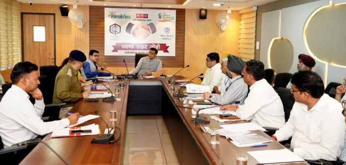 Municipal Commissioner Amit Kumar instructed PGIMER to deposit ₹2.5 crore within two months during a joint meeting. Municipal Commissioner Amit Kumar instructed PGIMER to deposit ₹2.5 crore within two months during a joint meeting.