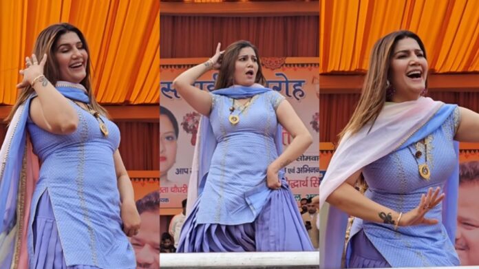 Sapna Choudhary Dance Video: गोली चल जावेगी’ पर सपना चौधरी ने मचाया धमाल! जबरदस्त ठुमकों से स्टेज हिला