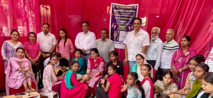 Seva Bharti sets up free mehndi stalls on Karva Chauth