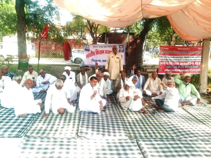 The protesting farmers have geared up for a protest on the 19th.
