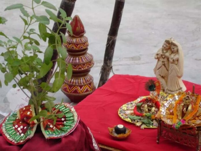 Tulsi Vivah: तुलसी विवाह पर अपनाएं चट मंगनी पट विवाह के उपाय, जल्द बजेगी शहनाई Tulsi Vivah: तुलसी विवाह पर अपनाएं चट मंगनी पट विवाह के उपाय, जल्द बजेगी शहनाई