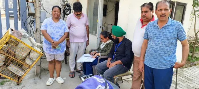 Ward demarcation process picks up pace in Zirakpur, Municipal Council teams conduct survey